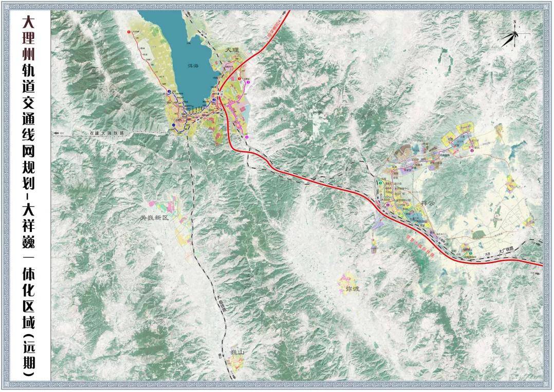 總規模495.3km！大(dà)理(lǐ)州軌道交通(tōng)線網規劃出爐(圖20)