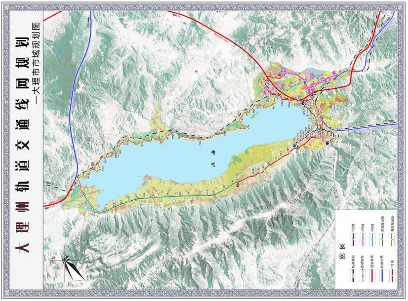 總規模495.3km！大(dà)理(lǐ)州軌道交通(tōng)線網規劃出爐(圖15)